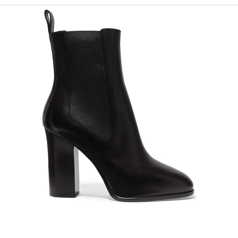 Dries Van Noten black leather Chelsea boots - NEVER WORN